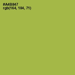 #A4B847 - Olive Green Color Image