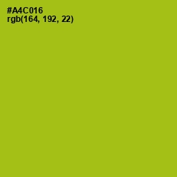 #A4C016 - Citrus Color Image