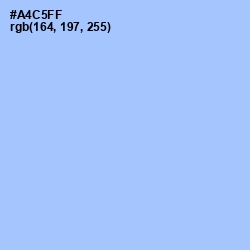 #A4C5FF - Spindle Color Image