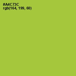 #A4C73C - Key Lime Pie Color Image