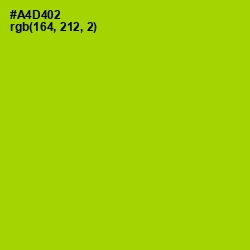 #A4D402 - Bahia Color Image