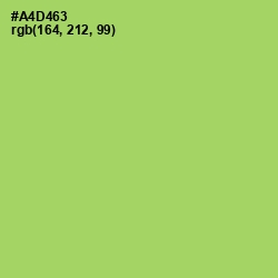 #A4D463 - Wild Willow Color Image