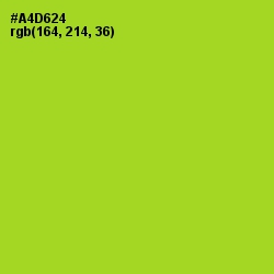 #A4D624 - Key Lime Pie Color Image