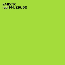 #A4DC3C - Key Lime Pie Color Image