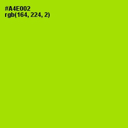 #A4E002 - Inch Worm Color Image