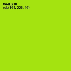 #A4E210 - Inch Worm Color Image