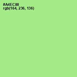 #A4EC88 - Feijoa Color Image