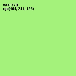 #A4F17B - Conifer Color Image