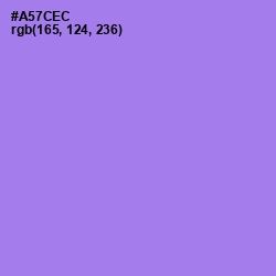 #A57CEC - Lavender Color Image