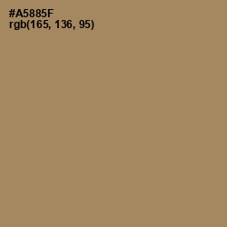 #A5885F - Barley Corn Color Image