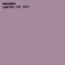 #A5899D - Bouquet Color Image