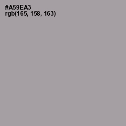 #A59EA3 - Amethyst Smoke Color Image