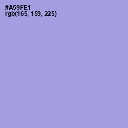 #A59FE1 - Dull Lavender Color Image
