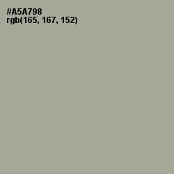 #A5A798 - Dawn Color Image