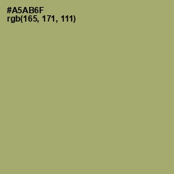 #A5AB6F - Green Smoke Color Image