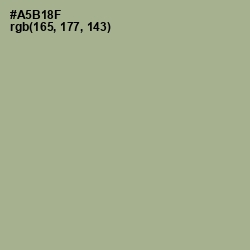 #A5B18F - Swamp Green Color Image