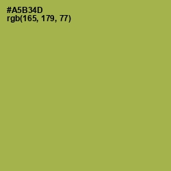 #A5B34D - Olive Green Color Image