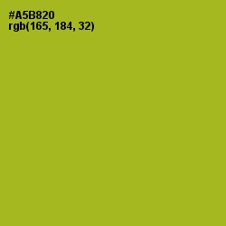 #A5B820 - Citron Color Image