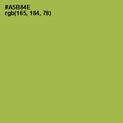 #A5B84E - Olive Green Color Image