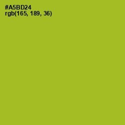 #A5BD24 - Citron Color Image