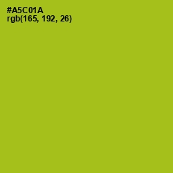 #A5C01A - Citrus Color Image