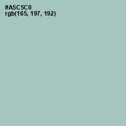 #A5C5C0 - Opal Color Image