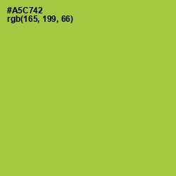 #A5C742 - Conifer Color Image