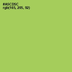 #A5CD5C - Celery Color Image