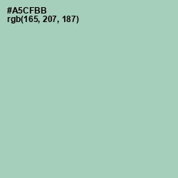 #A5CFBB - Spring Rain Color Image
