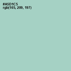 #A5D1C5 - Opal Color Image