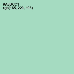 #A5DCC1 - Opal Color Image