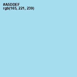 #A5DDEF - Regent St Blue Color Image