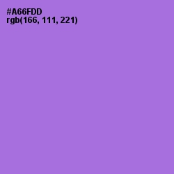 #A66FDD - Lavender Color Image