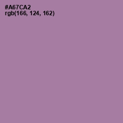 #A67CA2 - Mountbatten Pink Color Image