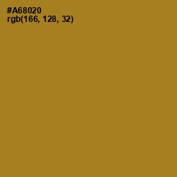 #A68020 - Luxor Gold Color Image