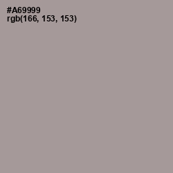 #A69999 - Dusty Gray Color Image