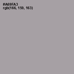 #A69FA3 - Amethyst Smoke Color Image