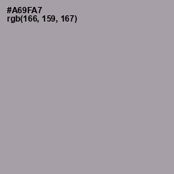 #A69FA7 - Amethyst Smoke Color Image