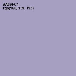 #A69FC1 - East Side Color Image