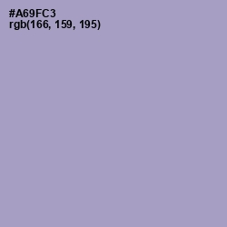 #A69FC3 - East Side Color Image