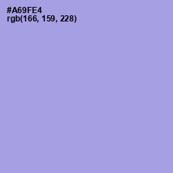 #A69FE4 - Dull Lavender Color Image