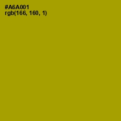 #A6A001 - Sahara Color Image
