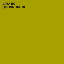 #A6A100 - Sahara Color Image