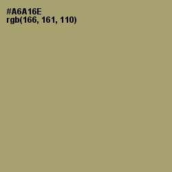 #A6A16E - Green Smoke Color Image
