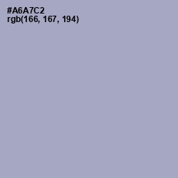 #A6A7C2 - Logan Color Image