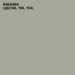 #A6A99A - Bud Color Image