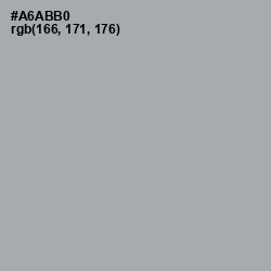 #A6ABB0 - Gray Chateau Color Image