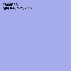 #A6ABEB - Biloba Flower Color Image