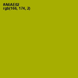#A6AE02 - Sahara Color Image