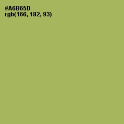 #A6B65D - Olive Green Color Image